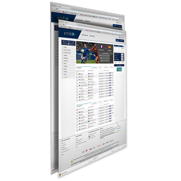 The MBIT betting program Sports offers the ideal sports betting program for each betting taste!